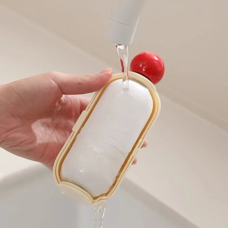 Washable Lint Roller for Pet Hair - Strong Adhesive Reusable Dust Brush, Eco-Friendly Cleaning Tool for Furniture Clothes Carpet