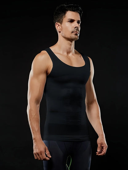 Men's shapewear Seamless body shapewear Stress Reduction Exercise belly tightening underwear Functional vests