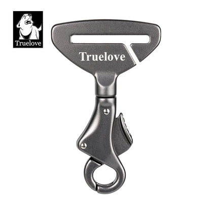 Truelove Car Seat Belt Safety Buckle Belt Collar or Harness Lightweight Aluminum Alloy Portable TLM1992/93