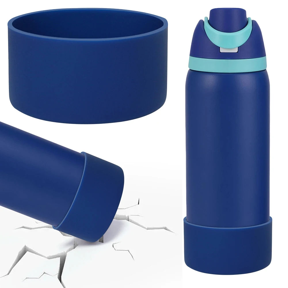 Silicone Water Bottle Boot Anti-Slip Bottom Cover Bottom Protector Protective Bottom Base for Owala 32oz Flask Water Bottle