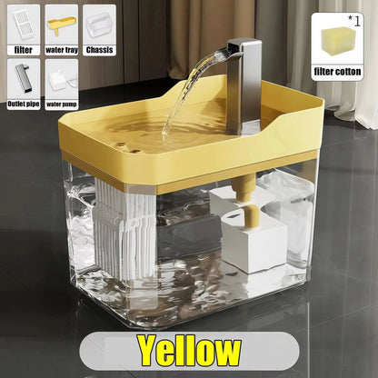 1.5L Cat Water Fountain Auto Filter Pet Cat Drinker USB Automatic Water Drinking Fountain Dispenser live Water Circulation