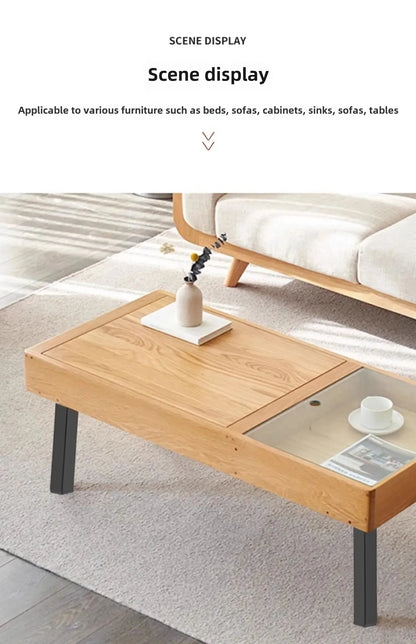 Foldable Table Leg Supports Thickened Sturdy Bases Anti-Slip Wear-Resistant Silent Foot Pads Heavy-Duty Aluminum Alloy  Design