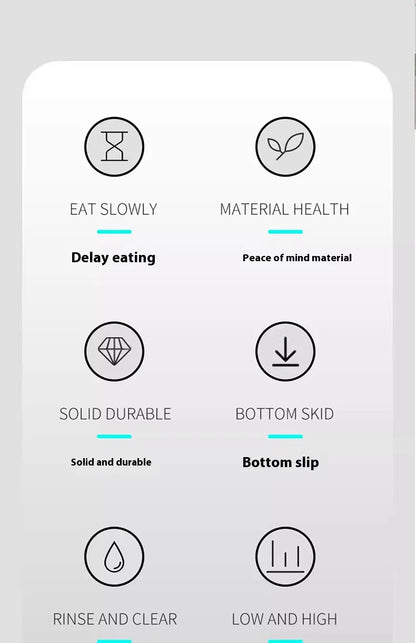 Slow Feeder Dog Bowls Anti-Choking Puzzle Dog Food Bowls, Anti-Slip Interactive Feeding Slow Down Eating, Bloat Stop Maze Dishes