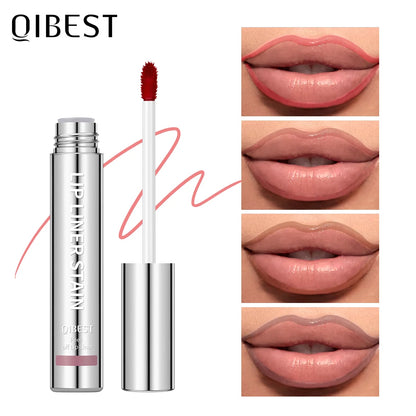 QIBEST 4 Colors Peel Off And Reveal Lip Stain Long Lasting Waterproof Pink Lip Tint Transfer Proof Natural Lip Stain Makeup