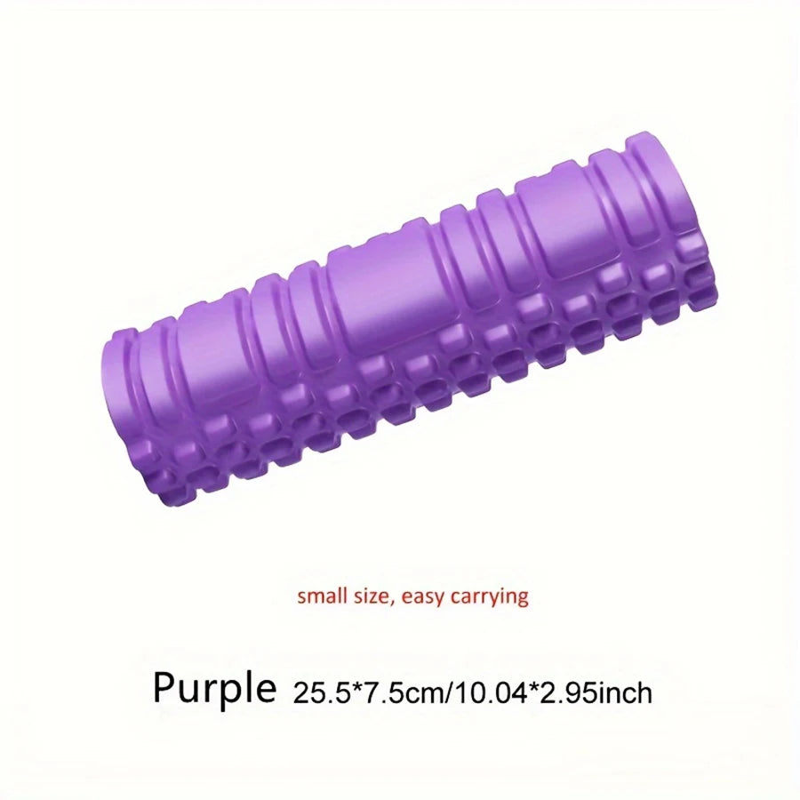 Mini Foam Roller Yoga Column Gym Fitness Pilates Foam Roller Exercise Back Massage Roller Body Stretching Fitness Massage 25.5cm