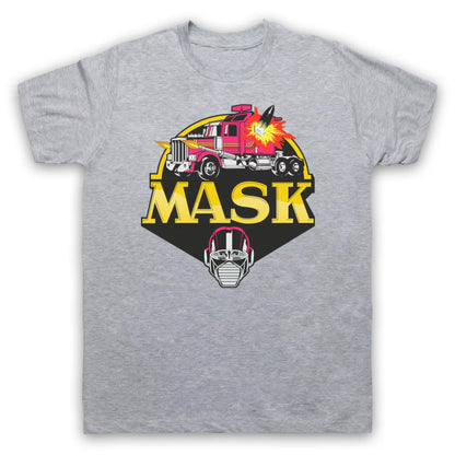 2025 T-shirts Are Selling Well in Summer M.A.S.K. MASK 80'S CARTOON LOGO ANIMATION Animated Peripheral T-shirt Women Men Fashion