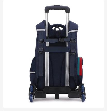 Rolling Backpacks for Primary School Children Trolley School Student Backpack Wheeled Bag Back To School Backpacks with Wheels