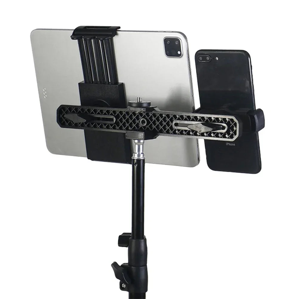 Universal Microphone Stand Phone Holder Mobile Phone Live Broadcast Bracket Moblie Phone Support Multifunctional Phone Holder