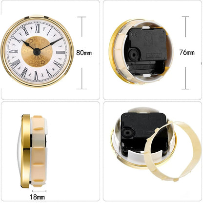Clock Insert Quartz Clock Mechanism Built in Clock Classic Clock Craft Insert Clocks Movement DIY Table Clock