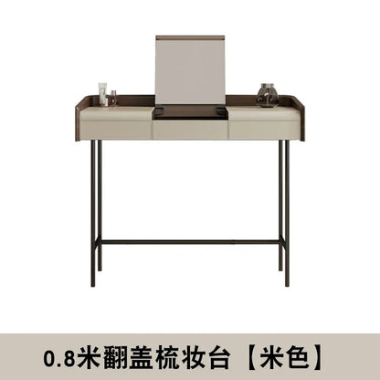 Living Room Vanity Table Nail Makeup Drawers Bedroom Storage Luxury Dressing Table European Mesa De Maquillaje Trendy Furniture