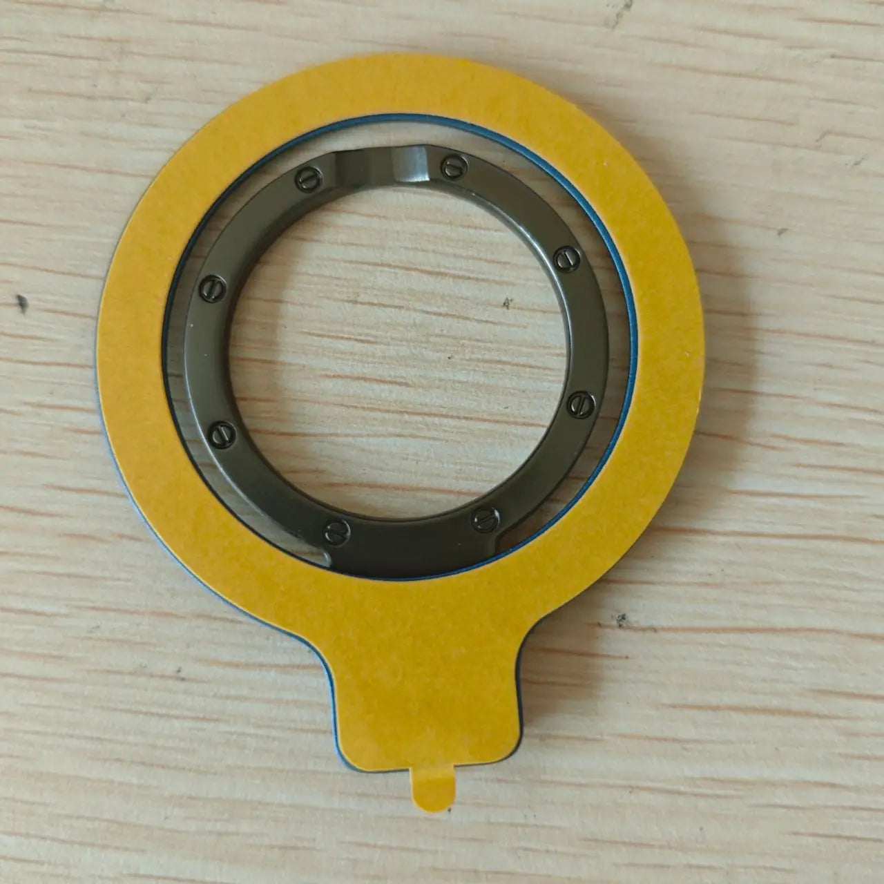 Cell Phone Ring Holder Stand Finger Grip Degree Rotation Kickstand Compatible iPhones Wireless charging