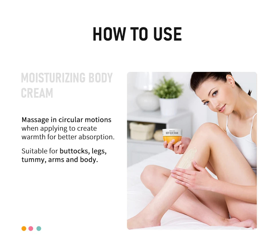 80ml Brazilian Body Care Lotion Buttock Cream Nourishes Skin Care Long Lasting Moisturizing Beauty Firm Skin Brightens Cream Hot