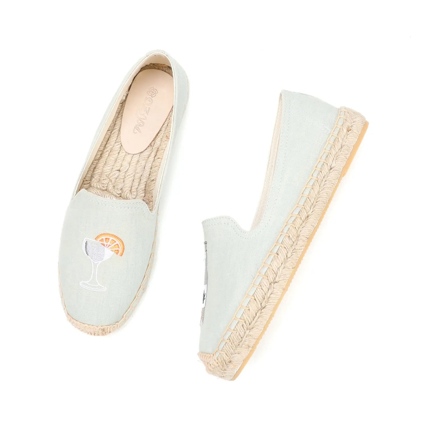 Espadrilles for Women  Fashion Hemp flat office shoes for women free shipping Platform   comfortable for work