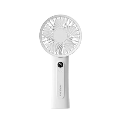 Portable Handheld Fan, Fan 6 Speed Wind LED Display Personal Mini Travel Fan  Hand Held Fan USB Foldable Electric Fan