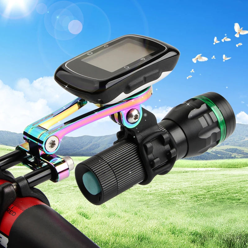 Bike Computer Mount Bicycle Stem Computer Mount Camera For Garmin Bryton Cateye Wahoo Bike Computer Bracket Road Bike MTB