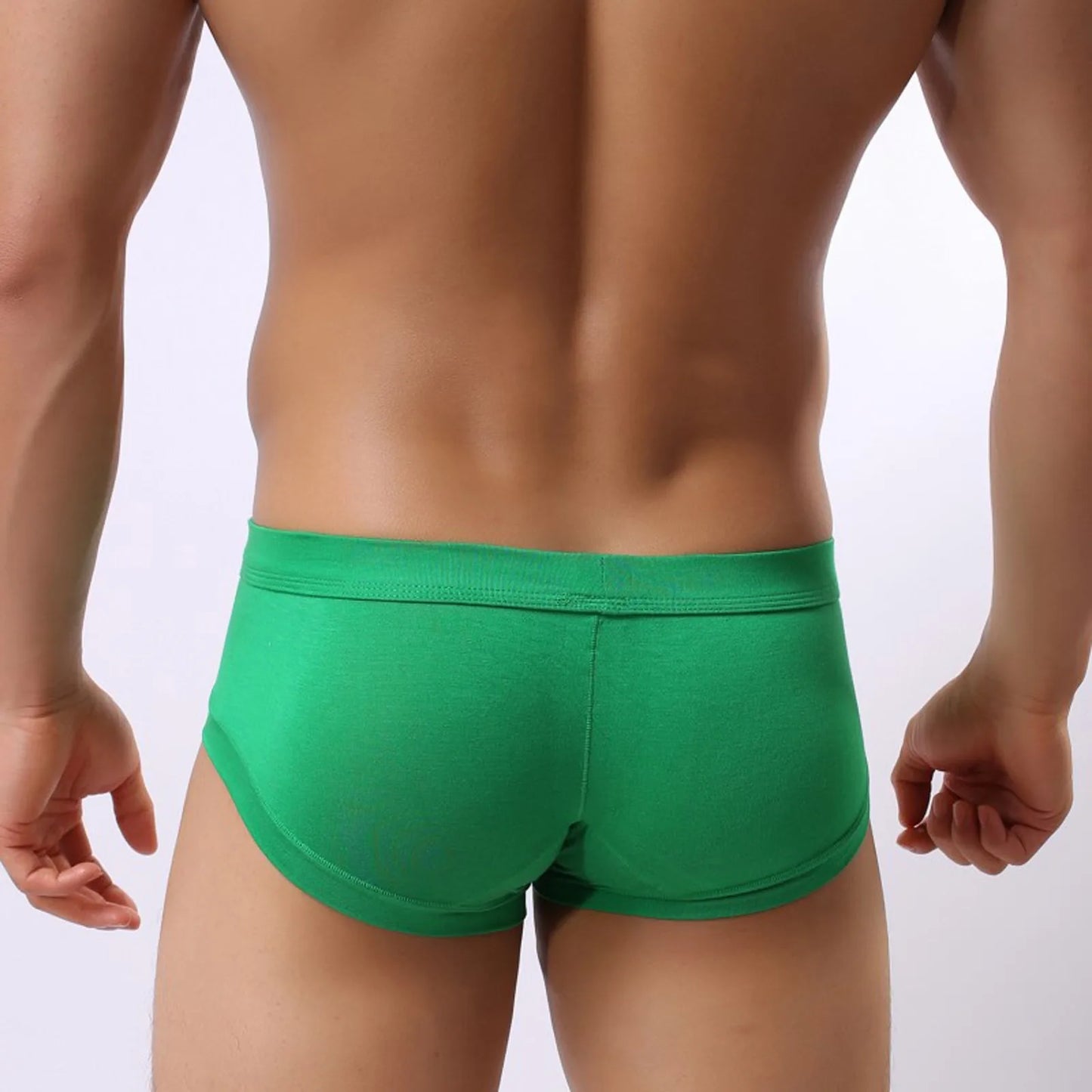 Mens Sexy Modal Underwear Briefs Men Low Rise U convex Pouch Brief Underpants Men Breathable Briefs