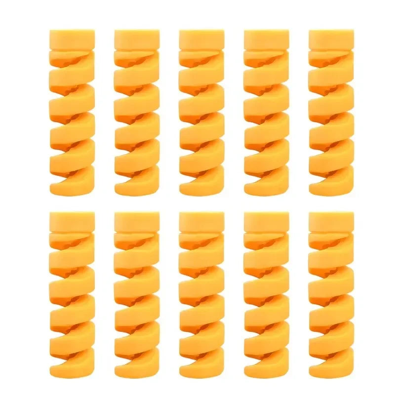 Cable Winder Organizer Data Line Protector Spiral Winder Wire Management Cord Organizers for Earphone Phone Charge Lines Winder