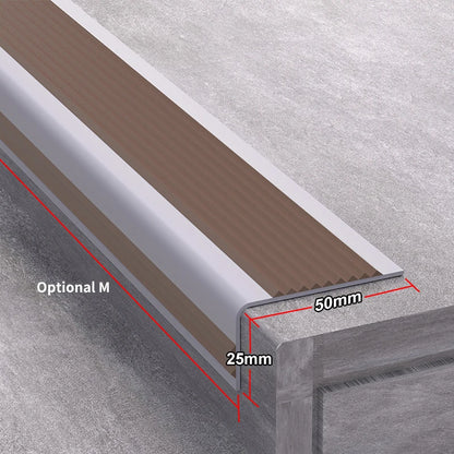 L-Shaped Stair Anti-Slip Tape Strips For Indoor And Outdoor Steps Decoration Waterproof Home Office Building Apartment Edge Safe