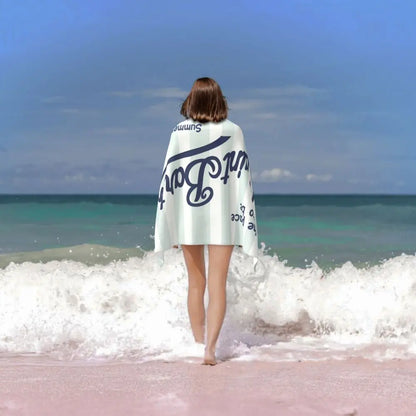 S-Saint B-Barth Beach Towel for Adults – Soft, Absorbent, and Lightweight for Travel