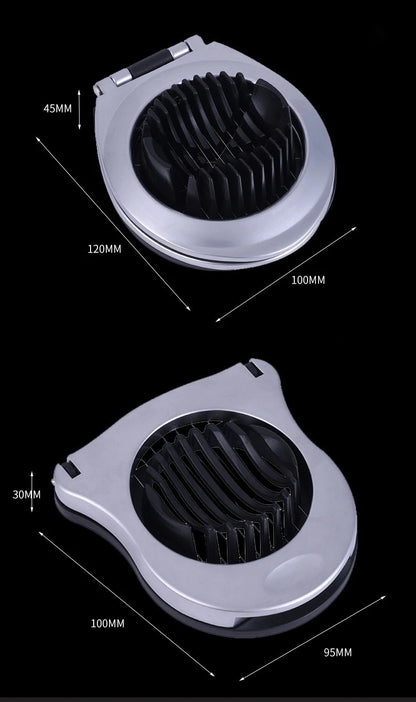 Egg Slicer Egg Slicer For Hard Boiled Eggs Egg Cutter Heavy Duty Aluminium For Egg Strawberry Mushroom Soft Fruit