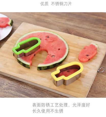 Slicer Watermelon Ice Melon Cutter Kitchen summer cool Gadgets Mold Fruit Knife curious Gadget Accessories Useful for Things
