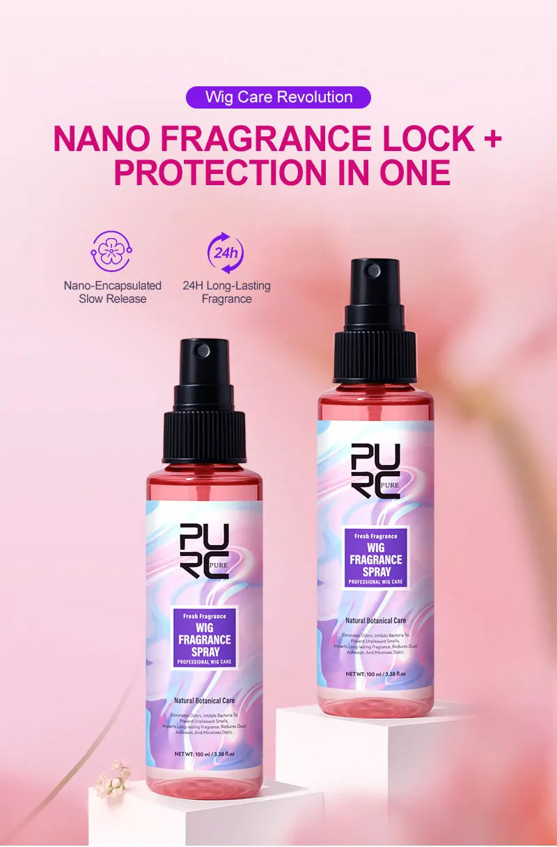 PURC PURC Wig Fragrance Spray Remove Odor Smoothing Shiny Wigs Hair Care 100ml