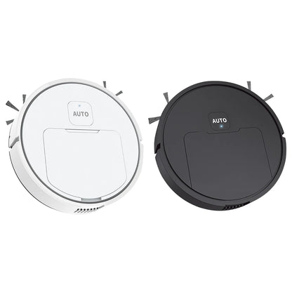 3-in-1 Robot Vacuum Cleaner USB Rechargeable 1000Pa Suction Robotic Vacuum and Mop Combo for Home Floor Washing Carpet Pet Hair
