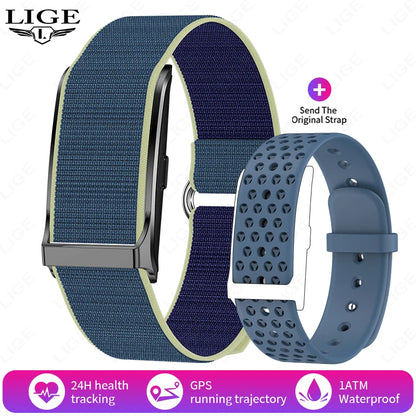 Smart Wristband Wearable Fitness Multi-Sport All-Day Automatic Continuous Monitoring Health Data Improve Sleep Stress Wellness