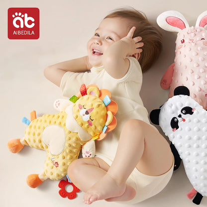Baby Comforter Blanket Plush Stuffed Animal Security Blanket for Babies Soothe Appease Towel Soft Plush Newborn Sleeping Dolls