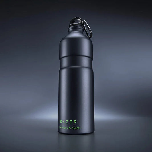 Razer Hydrator - Black Eco-friendly Aluminum Water Bottle 25.3 fl oz / 750ml capacity