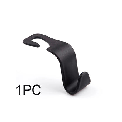 4/2/1 PCS Car Seat Headrest Hook for Auto Rear Seat Organizer Hanger Storage Holder for Handbag Purse Bags Clothes Coats