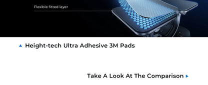 LISEN Magnetic Car Phone Mount for iPhone and Android with 6 Magnets and Adjustable Arch Design, Black