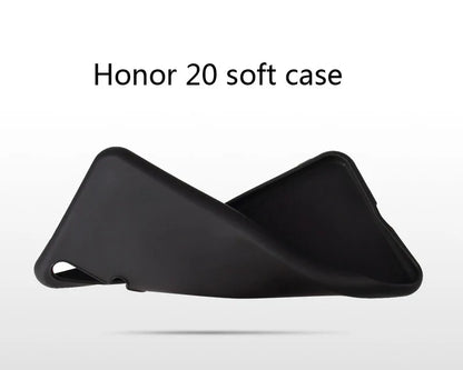 Huawei Nova 5T Matte Case Huawei Nova 5T Phone Case Huawei Honor 20 shockproof Candy Color Design TPU Silicone Soft Cases