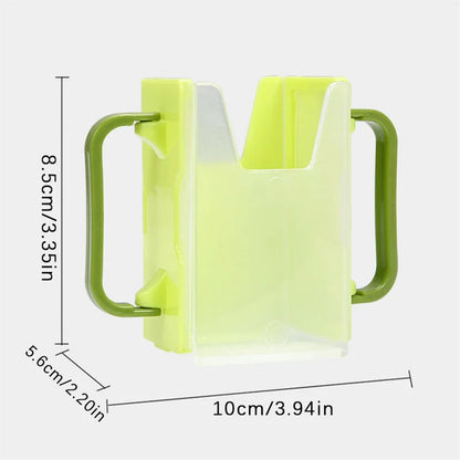 Infant Anti-Spill Cup Holder Bottle Cup Milk Holder Adjustable Safety Plastic Baby Toddler Juice Box Drinking