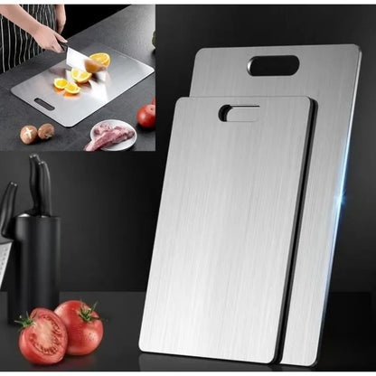 Kitchen Cutting Board Made of Stainless Steel with Durable,non Slip and Hygienic Surface Suitable for Preparing Meat Fruit Dough