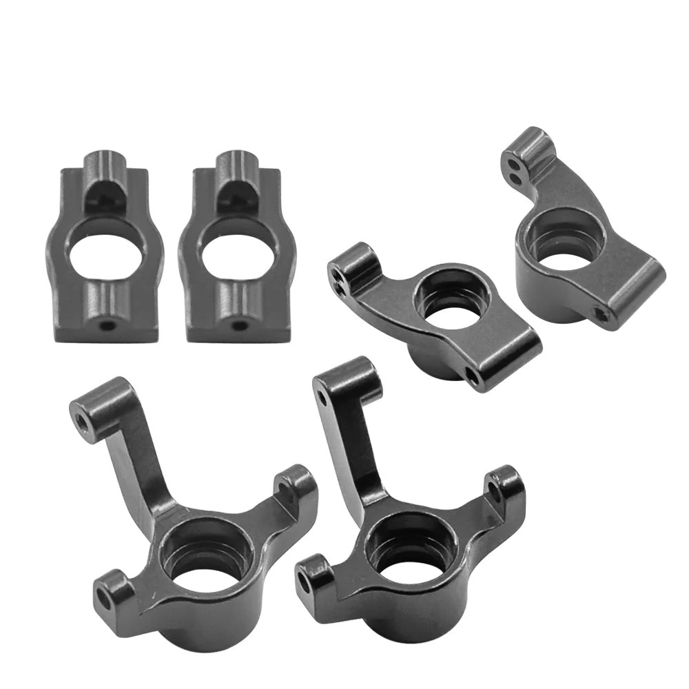 Front Steering Knuckles, Caster Blocks C Hubs and Rear Hubs Meta Aluminum For Losi Micro b Upgrades Parts 1/24 Accessories Rc Ca