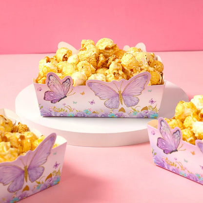 Butterfly Party Snack Tray Butterfly Birthday Party Decoration Kids Girls Birthday Party Supplies Baby Shower Party Decoration