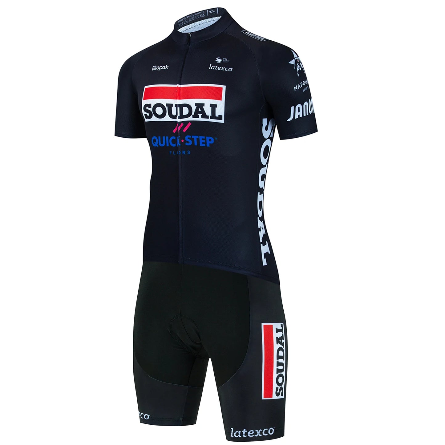 2025 Cycling Man SOUDAL Sportswear Shorts Men Mtb Men's Jacket Summer Bike Jersey Mens Clothes Clothing Blouse Uniform Road
