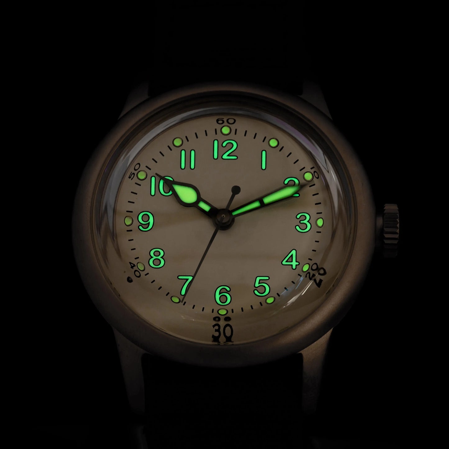 【SHY035】THORN Watch CuSn8 Tin Bronze Watch 36mm Diameter WWII Military Watch Retro Watch Trendy Men's Watch NH35 Movement
