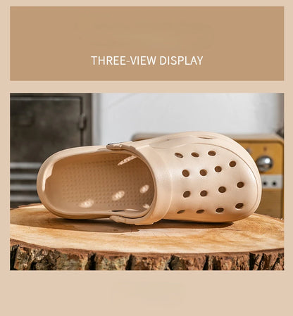 Women Clogs 2024 New Arrival Thick Platform Sandals Comfortable Fashion Slippers Summer Beach Slides