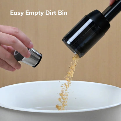 ABIRDAY Cordless Handheld Vacuum Cleaner for Laptop & Car,Portable & Multifunctional,USB Rechargeable,Strong Suction,Brushless