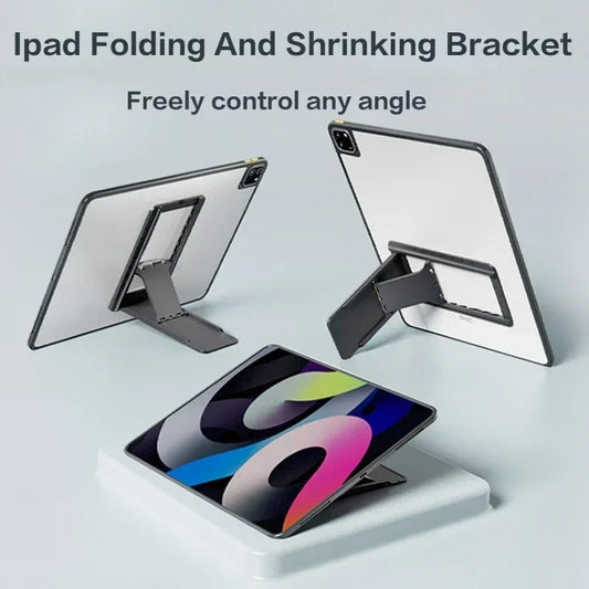 Universal Tablet Stand Foldable Storage Portable Sticky Creative Tablet Bracket for Ipad Desktop E-Reader Bracket Tablet Holder