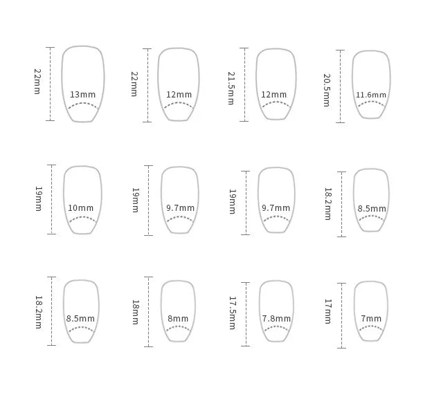 24Pcs Short Almond Press on nails French Tips Press on nails False Nails Simple Rose Full Cover Wearable Fake Nail Tips Art