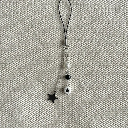 Black Star Phone Case Charm | Phone Accessories, Keychain, Grunge,Coquettish