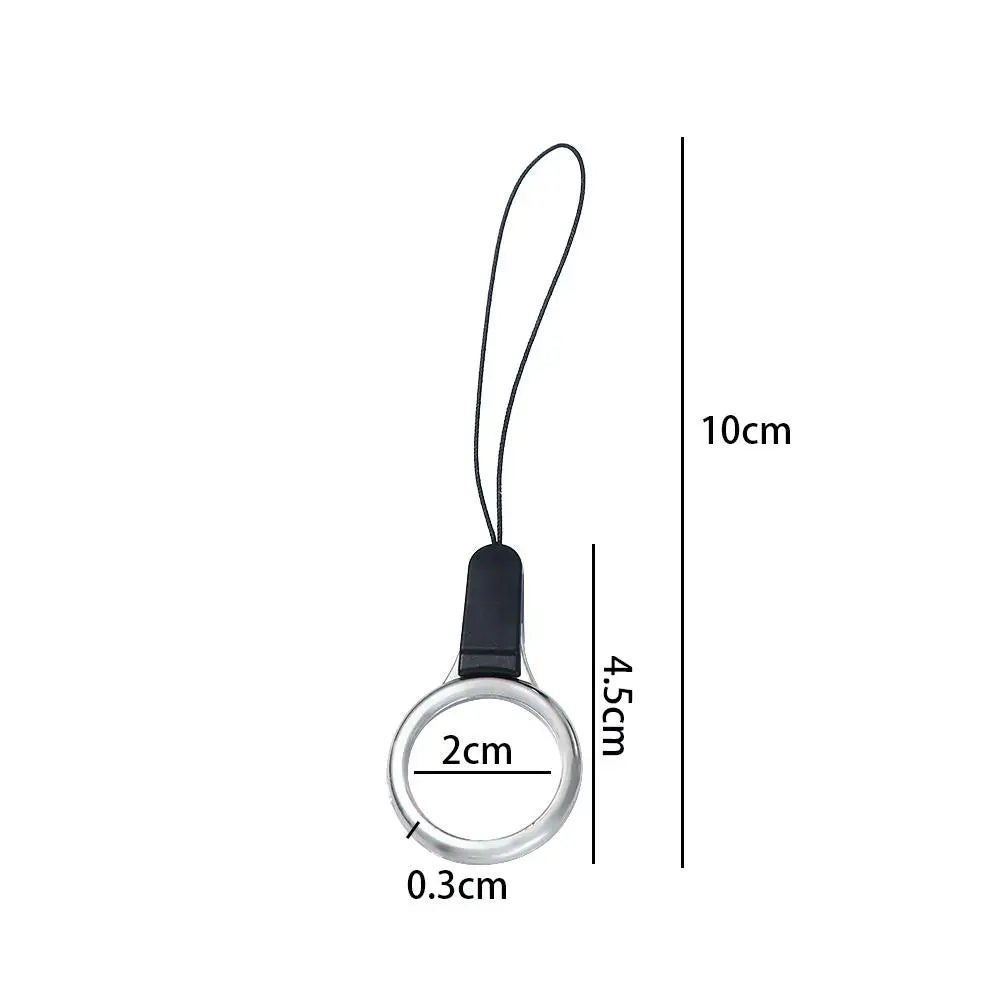 Ring Phone Charms Keycord Lanyards Keychains Hooks Smartphone Strap Phone Finger Ring Mobile Phone Lanyard Phone Handheld Rope
