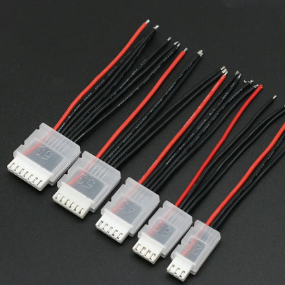 20pcs/lot 2S 3S 4S 5S 6S JST-XH Balanced head protection Balance Plug Savers AB Clip for Rc Lipo Battery