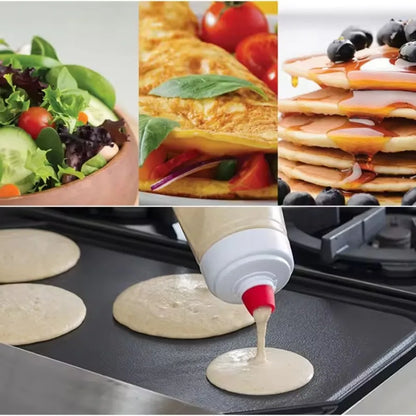 Shaker Bottle Hand Batter Mixing Bottle Batter Mixer Dispenser Cupcake Pancake Batter Shaker Bottle Kitchen Tools Kitchen Tools