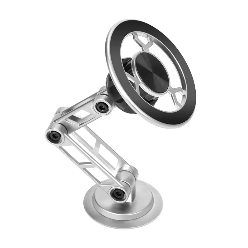 Magnetic Car Phone Holder 360Degree Rotating Metal Bracket Foldable with Ventilated Magnet GPS Stand Cars Accessories for Phones
