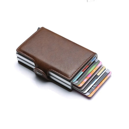 Anti Rfid Blocking Men Wallets with Custom Name Carbon Fiber Mini Wallet Large Capacity Card Holders Small Money Bag Male Purses
