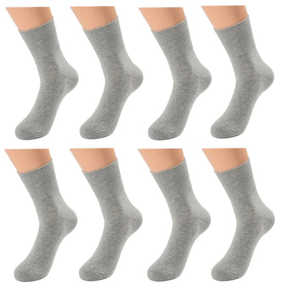 8 Pairs/Lot Diabetic Socks Men and Women Non Binding Loose Top for Diabetes Patients Swollen Feet Bamboo Cotton Material